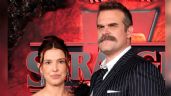Foto ilustrativa de la nota titulada: Creadores de 'Stranger Things' desmienten rumores de acoso entre Millie Bobby Brown y David Harbour