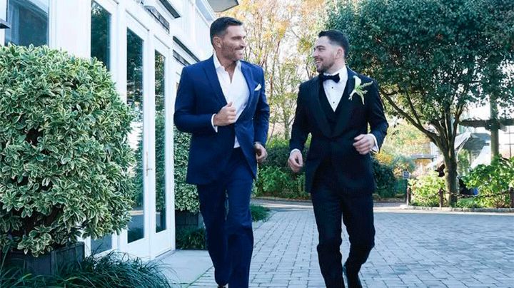 "Juli… mi bebé eterno": El mensaje y las FOTOS con los que Julián Gil celebró el matrimonio de su hijo