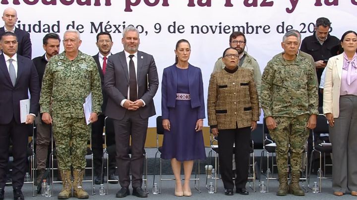 Presentan Plan Michoacán: Gabinete de Seguridad visitará varios municipios; desplegarán más de 10 mil elementos