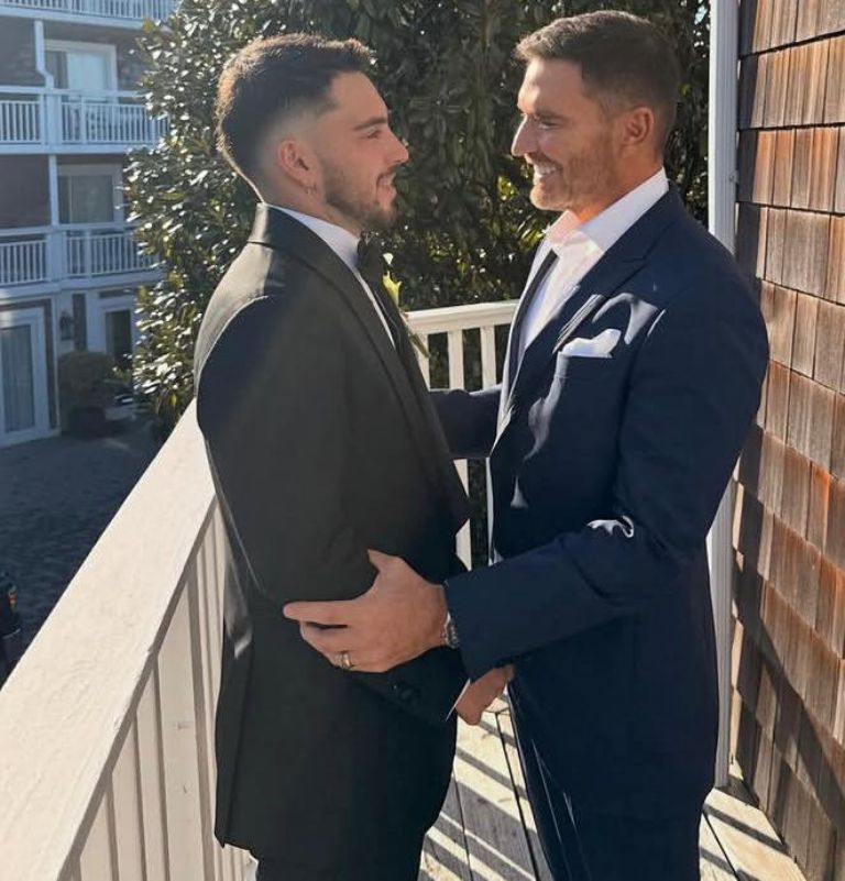 Julián Gil y su hijo