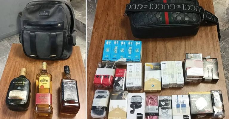 Parte de los indicios asegurados durante las detenciones.