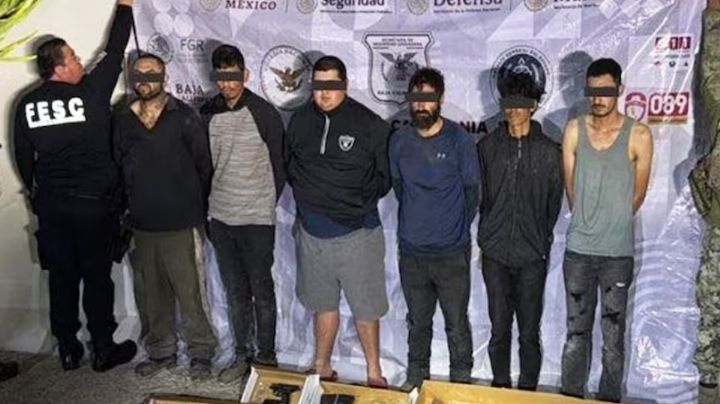 Enfrentamiento entre policías y sicarios deja seis detenidos y un abatido en Baja California