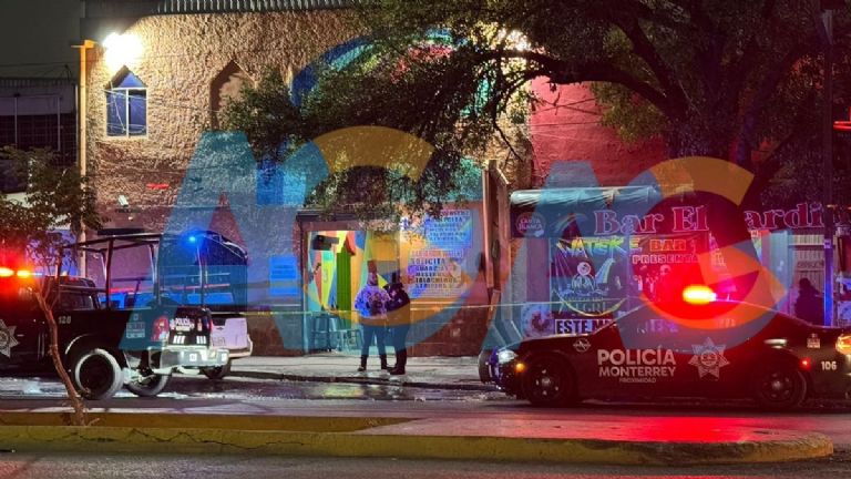Los hechos ocurrieron la noche de este domingo en el centro de Monterrey. Foto: Facebook
