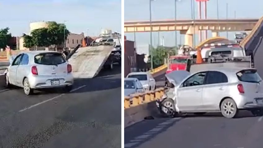 Primer choque de diciembre en Hermosillo: Caos en Luis Encinas–Solidaridad; March queda más afectado