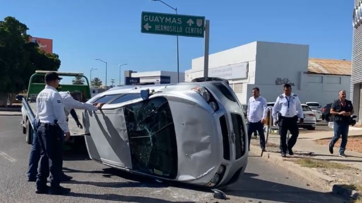 Dos accidentes fatales conmocionan el norte de Hermosillo: Volcadura y choque con patrulla estatal