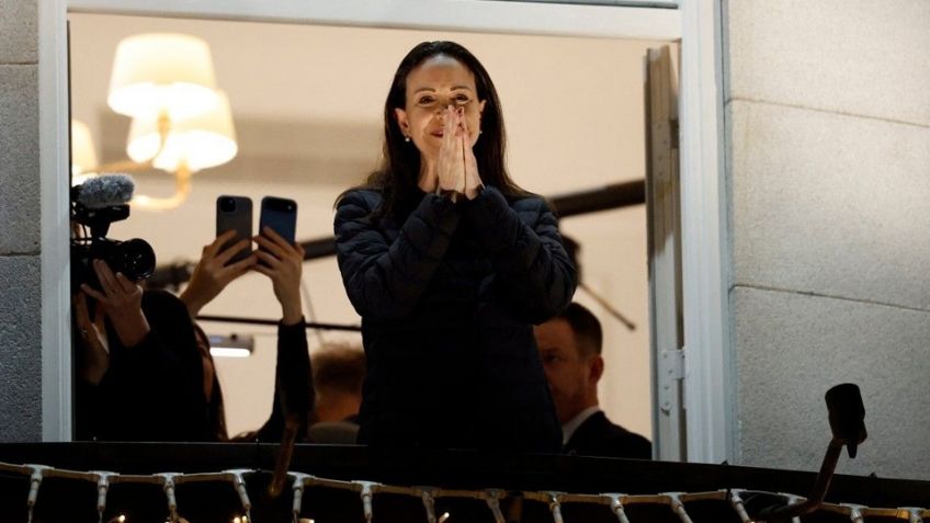 VIDEO: María Corina Machado reaparece en público desde Noruega tras ganar Nobel de la Paz