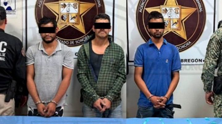 Golpe al narcomenudeo en Ciudad Obregón: Caen tres sujetos con diversas dosis de drogas
