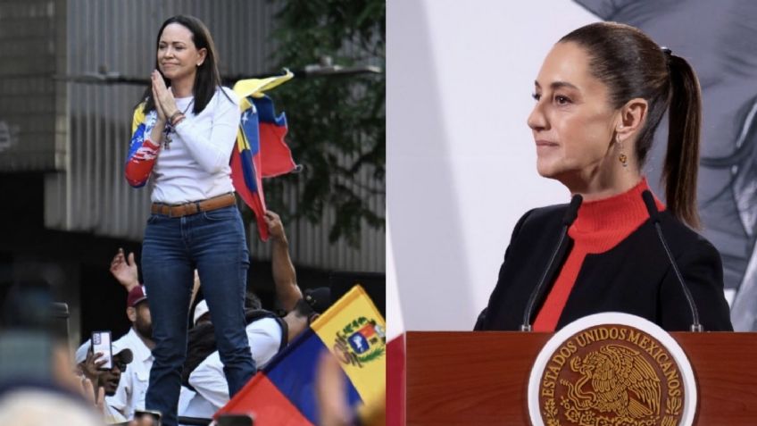 Claudia Sheinbaum guarda SILENCIO sobre el Nobel de la Paz a María Corina Machado