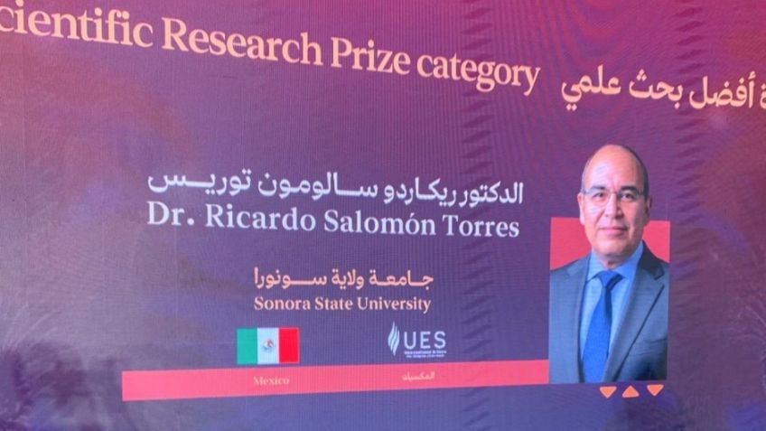 Docente sonorense recibe premio internacional por investigación sobre palma datilera