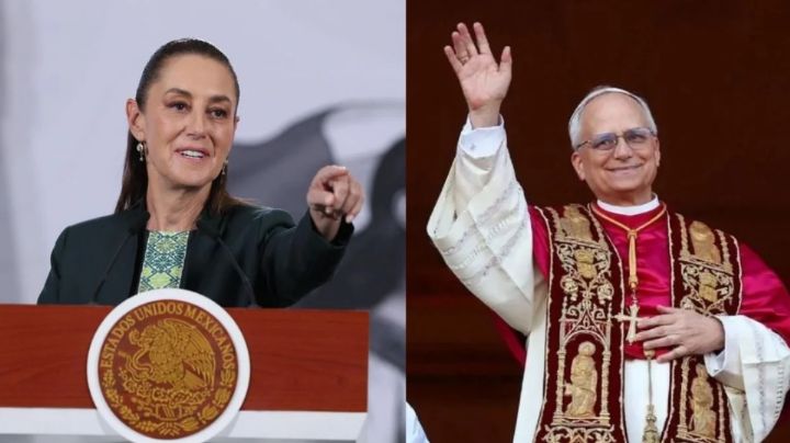 Sheinbaum y Papa León XIV conversan por llamada telefónica; lo invita a visitar México