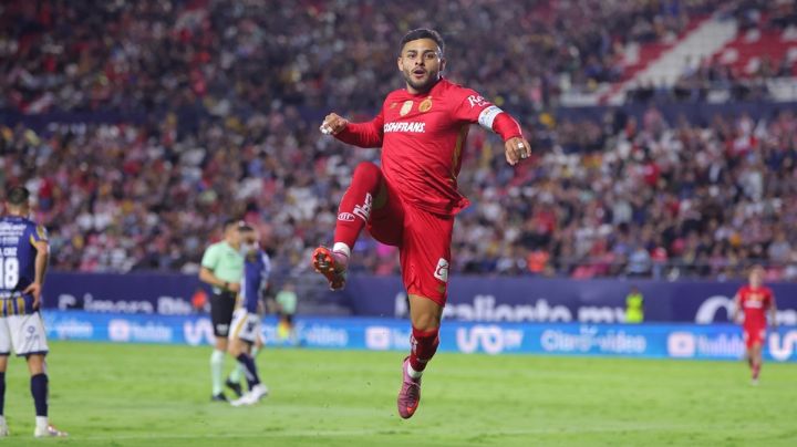 Alexis Vega pudiera regresar al Toluca para el partido de vuelta de la final ante Tigres UANL