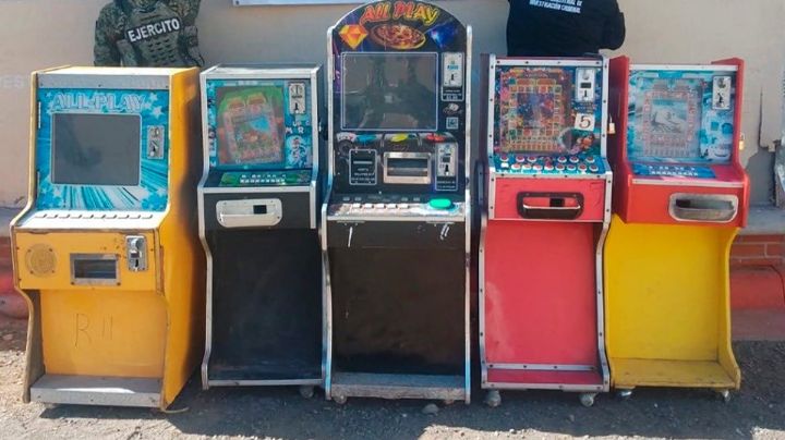 Combate contra el azar irregular: Aseguran cinco máquinas tragamonedas en Ciudad Obregón