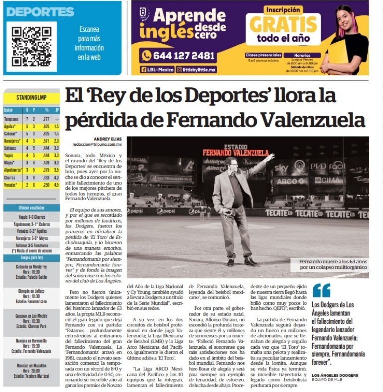 60 años, 60 historias: Fernando Valenzuela entra a la lomita de la inmortalidad