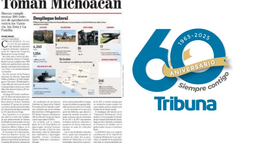 60 años, 60 historias: Inició en diciembre de 2006 la guerra de Calderón contra el narco