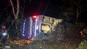 Foto ilustrativa de la nota titulada: Alerta Roja: FUERTE accidente en carretera de Hidalgo deja cinco muertos y más de 20 heridos