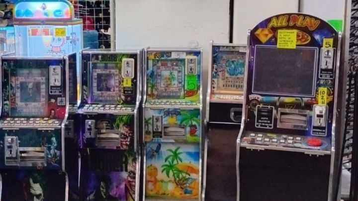 'Golpe' a la delincuencia: En diferentes cateos aseguran 11 máquinas tragamonedas en Guaymas
