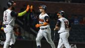 Foto ilustrativa de la nota titulada: Los Naranjeros de Hermosillo aseguran la serie ante Águilas con jonrón de César Salazar