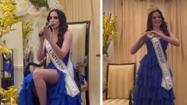 Foto que representa a Última hora: Desde Villahermosa, Fátima Bosch dirige su primer mensaje como Miss Universo 2025 (VIDEO)