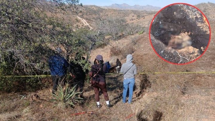 Localizan fosa clandestina con restos humanos en Nogales; trabajan para identificar a la víctima