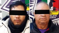 Sorprenden a dos sujetos con cableado de Telmex robado en Nogales; lo llevaban en un taxi