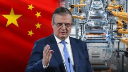 Foto que representa a Aranceles de México a China y a otros países asiáticos protegen 350 mil empleos: Ebrard