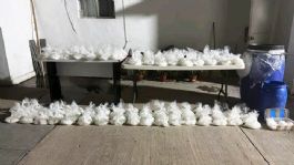 Foto que representa a Duro golpe al narco en Sonora: Ejército asegura a tres sujetos y 85 kilos de metanfetamina