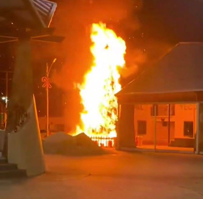 Los hechos ocurrieron la noche de este domingo. Foto: Facebook