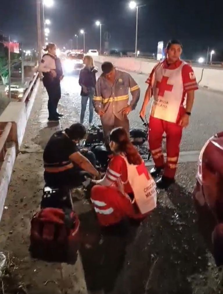 Las víctimas recibieron atención médica en el lugar y fueron trasladadas a un hospital de la localidad.