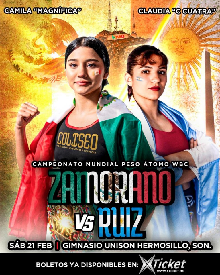 Camila Zamorano ya tiene fecha y rival para su segunda defensa del título mundial peso Átomo