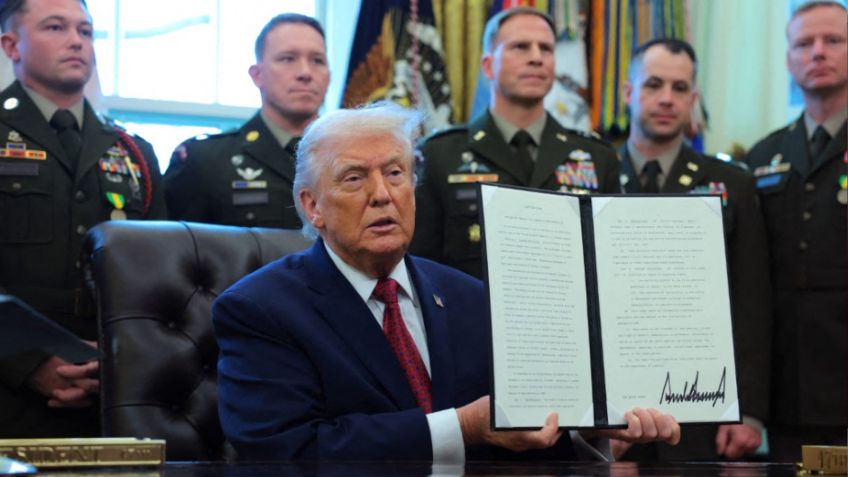 Trump firma orden para clasificar al fentanilo como un "arma de destrucción masiva"