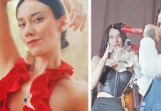 Foto ilustrativa de nota Violinista de Christian Nodal: ¿Ángela Aguilar o problemas de visa detrás de su ausencia? (VIDEO)