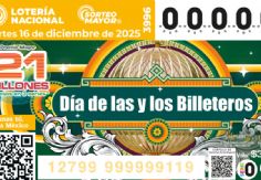 Foto ilustrativa de nota Lotería Nacional: Lista COMPLETA de GANADORES del Sorteo Mayor No. 3996 de HOY martes 16 de diciembre