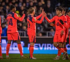 Barcelona sufre de más pero termina venciendo al Guadalajara y avanza a octavos en la Copa del Rey