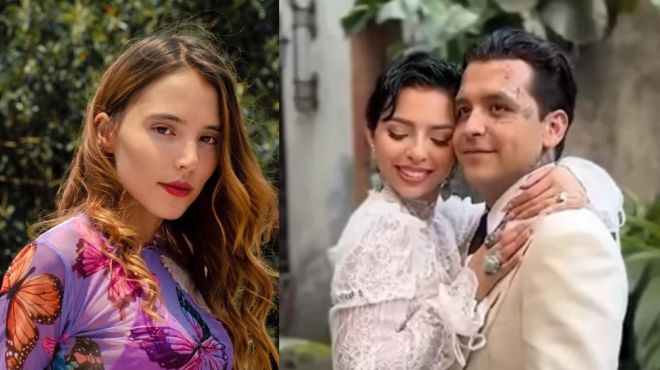 Foto ilustrativa de nota Majo Aguilar se niega a hacer dueto con Christian Nodal; esto dice de infidelidad a Ángela Aguilar