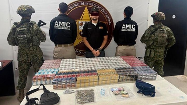 Cae sujeto con cargamento de droga y cigarros en Hermosillo; es originario de Ciudad Obregón