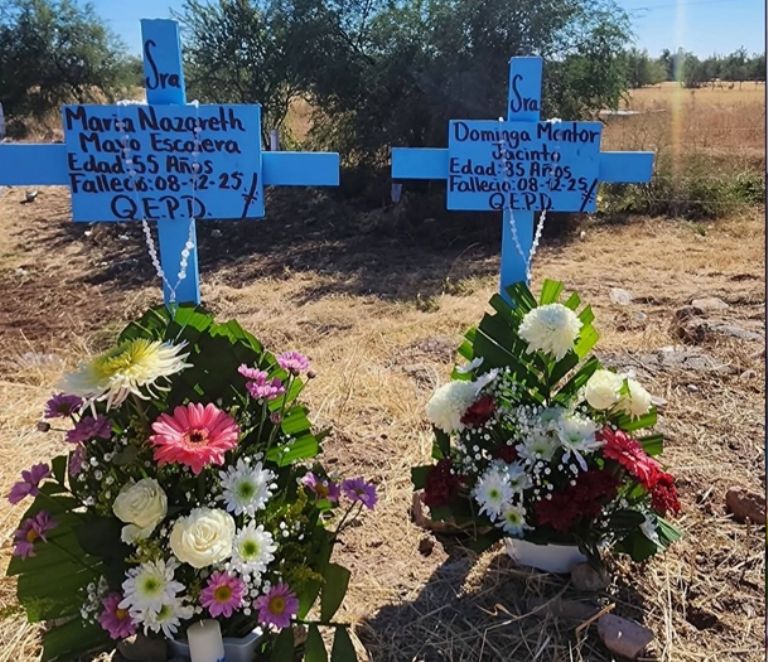 El lugar donde sucedió el lamentable accidente
