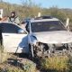 Persecución termina en accidente: Reportan un muerto y un herido tras volcadura en Sonora