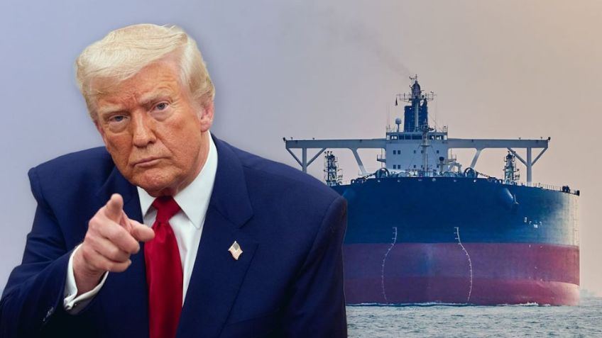 Trump ordena "BLOQUEO TOTAL" a buques petroleros que entren o salgan de Venezuela