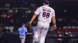 Foto que representa a Brillante regreso de Valente Bellozo a la LAMP: Resultado del Juego 3 entre Yaquis y Águilas