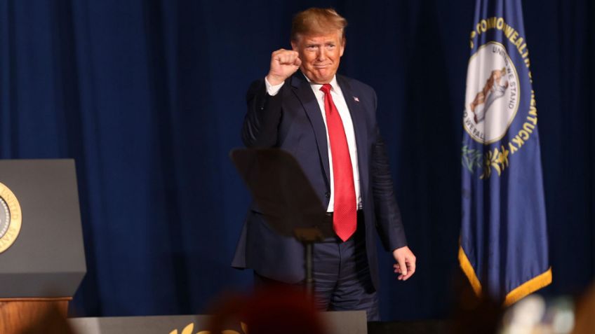 Trump celebra por aranceles y deportaciones de migrantes; "hace 11 meses, EU era un desastre"