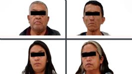 Foto que representa a Caen cuatro miembros de grupo criminal; están acusado de matar a cuatro personas en Edomex