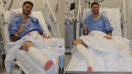 Foto que representa a Santiago Giménez rompe el silencio tras su visita al quirófano; ¿Se perderá el Mundial 2026 con México?