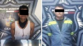 Foto que representa a Capturan a dos presuntos ladrones en Cajeme; recuperaron televisión y baterías de litio