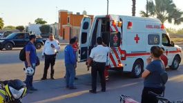 Foto que representa a Otro accidente en Ciudad Obregón: Motociclista resulta herido tras choque en Las Misiones