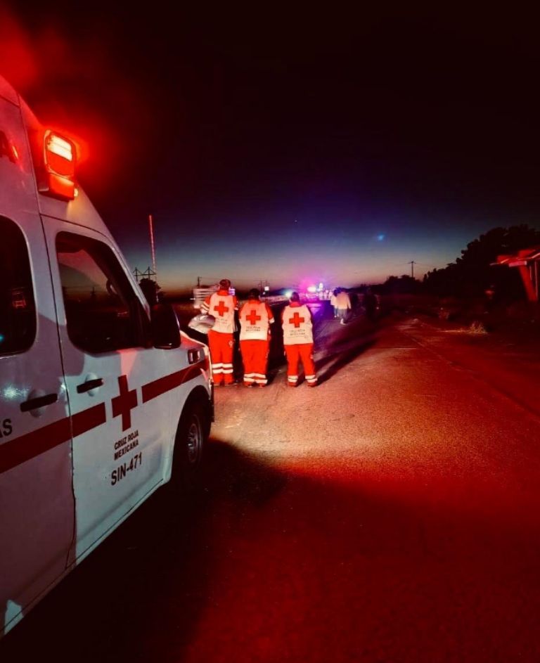 El sujeto fue trasladado a un hospital 