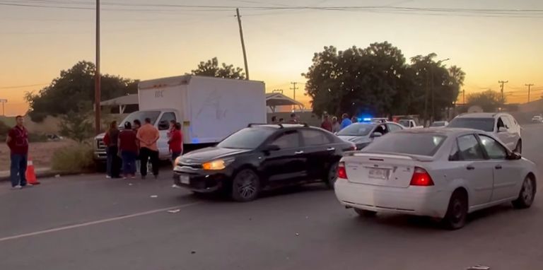 Ayer una persona discapacitada se involucró en un accidente 