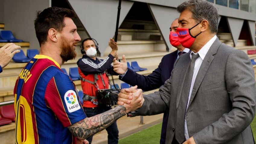 Presidente del Barcelona abre las puertas para el regreso de Lionel Messi: "Ojalá nos reencontremos"