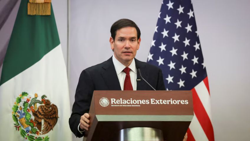 Marco Rubio, secretario de Estado de los Estados Unidos, dice que "México está cooperando más que nunca con EU en seguridad"