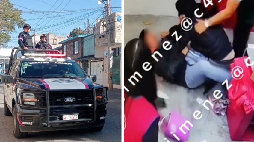 Valiente reacción en Edomex: Frustran asalto y someten a delincuente armado (VIDEO)