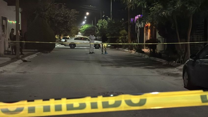 A sangre fría: Criminales irrumpen en una casa y asesinan a un hombre en García, Nuevo León